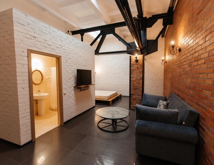 Номер люкс семейный (мансарда) - Отель Agudzera Loft / Агудзера Лофт Агудзера